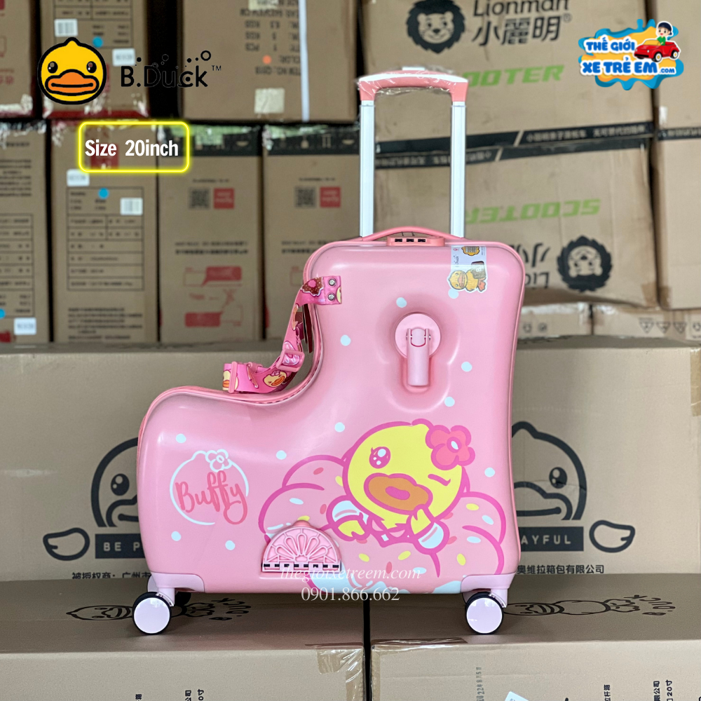 Vali cho bé bản quyền B.Duck 8286A [20in/24in]