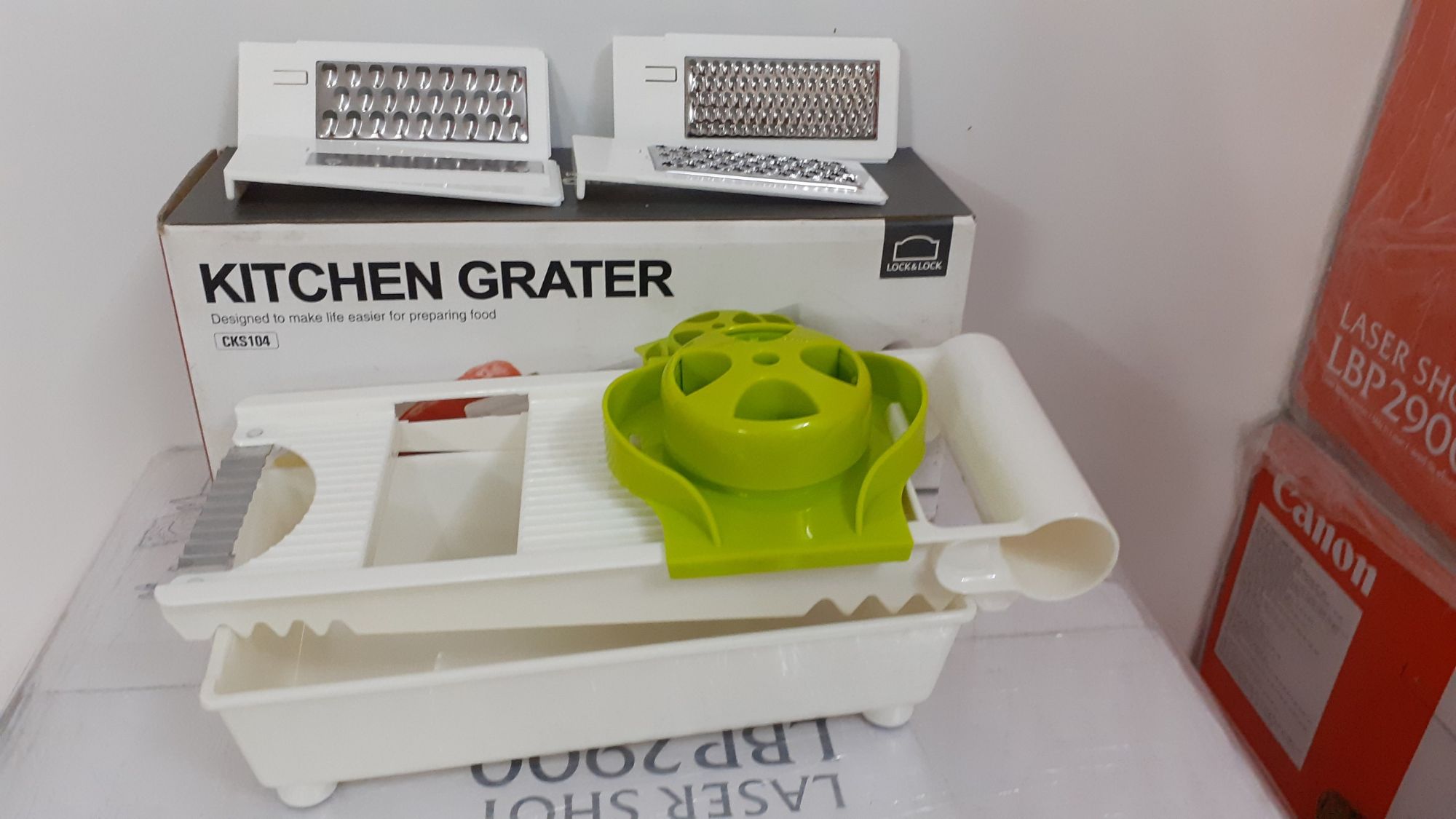 [HCM]Bộ Dụng Cụ Cắt Gọt Rau Củ 6in1 Lock&Lock Kitchen Grater CKS104