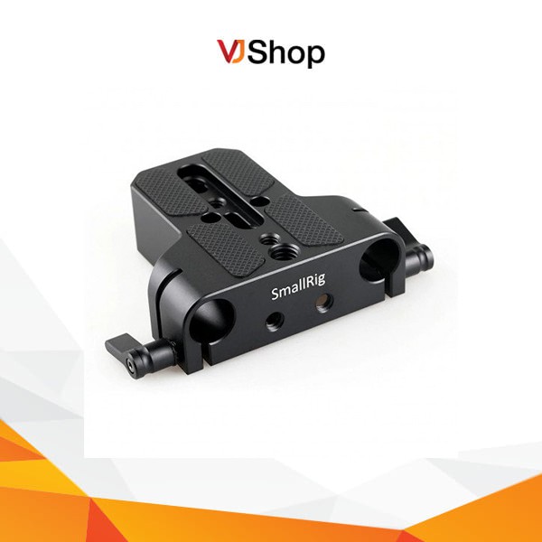 SmallRig Baseplate with Dual 15mm Rod Clamp – 1674