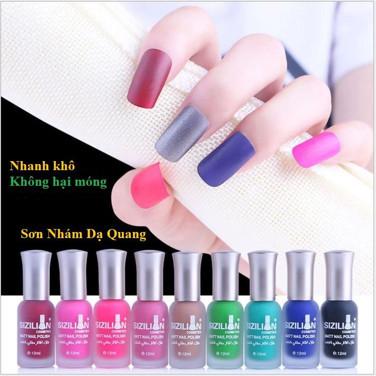 [HCM]Sơn Móng Nhám Sizilian Trắng