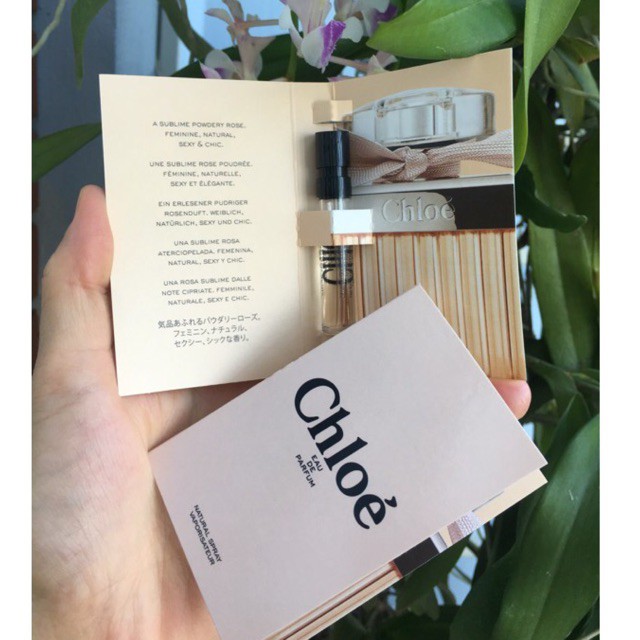 Vial Nước Hoa Nữ Chloe EDP 1.2ml