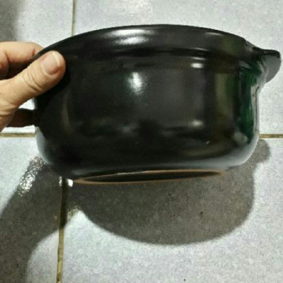 [HCM]Nồi đất tráng men sâu  2lit