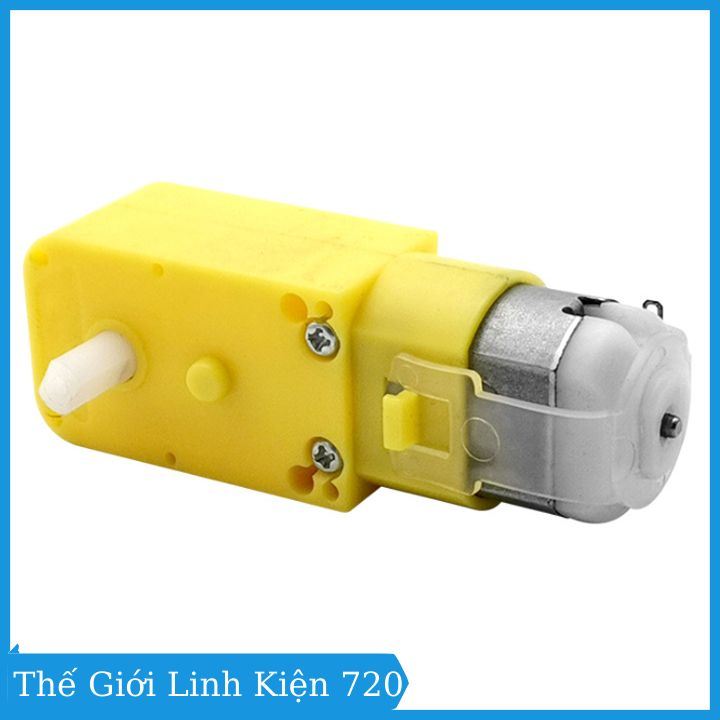 Động cơ giảm tốc vàng 3v-9v chế xe mô hình