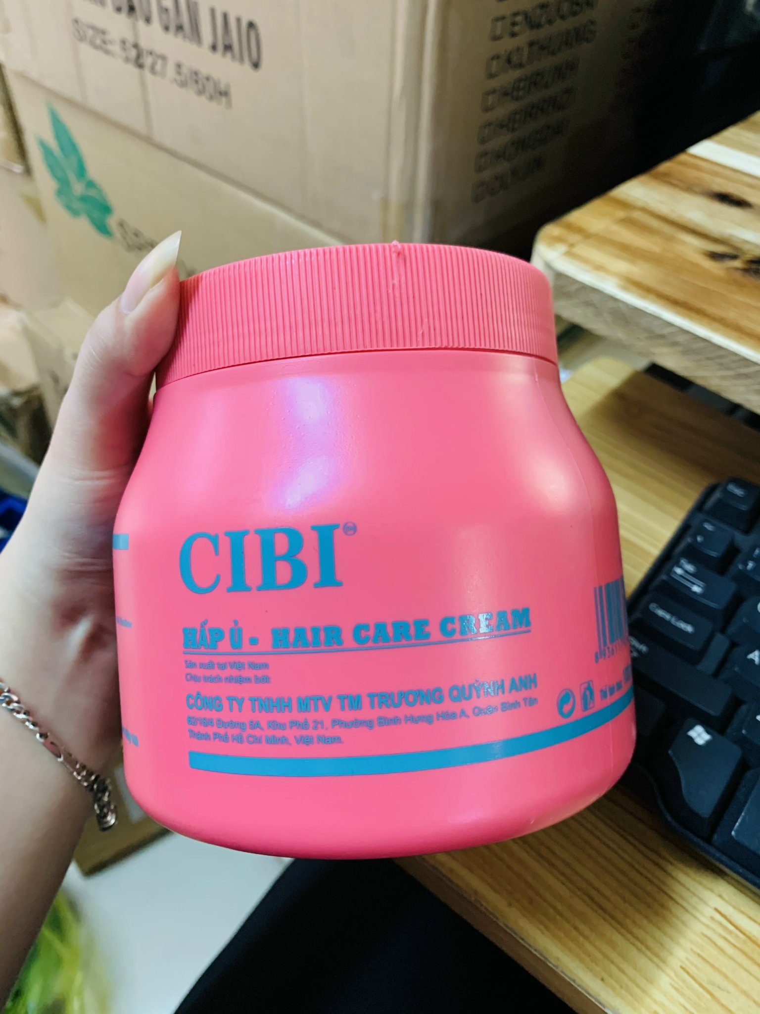 Hấp ủ hương tóc collagen cibi 1000ml