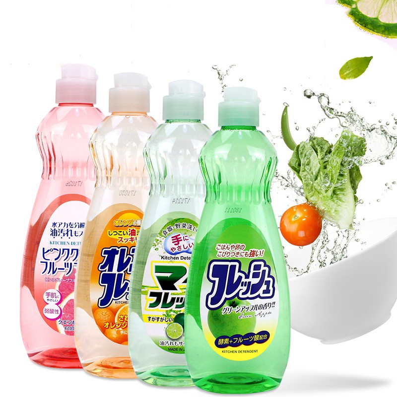 Nước Rửa Chén Rocket 600ml Hàng Nội Địa Nhật_Nước Rửa Bát Rocket Nhật