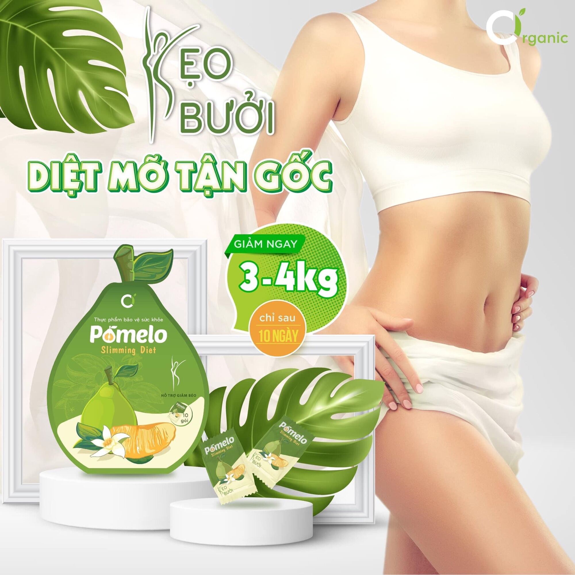 KẸO BƯỞI GIẢM CÂN