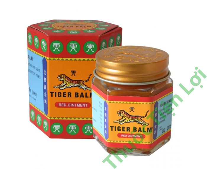 Dầu cù là con hổ tiger balm đỏ singapore 30 gam