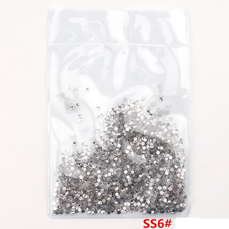 Đá trắng đính móng tay bịch 1440 viên cùng size