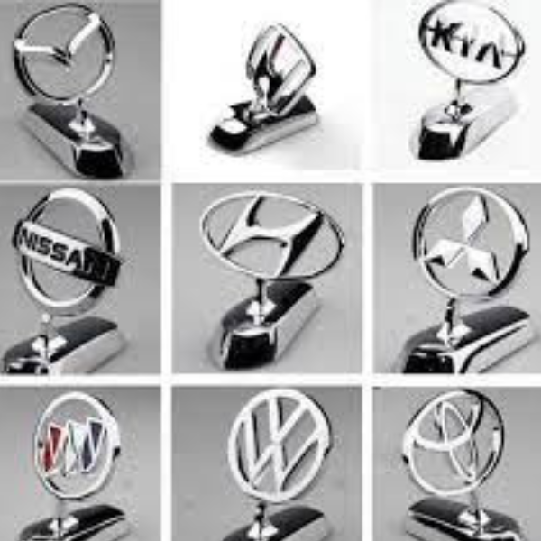 [ Đủ Hãng Xe] Logo Hãng Xe 3D dán mui xe, capo