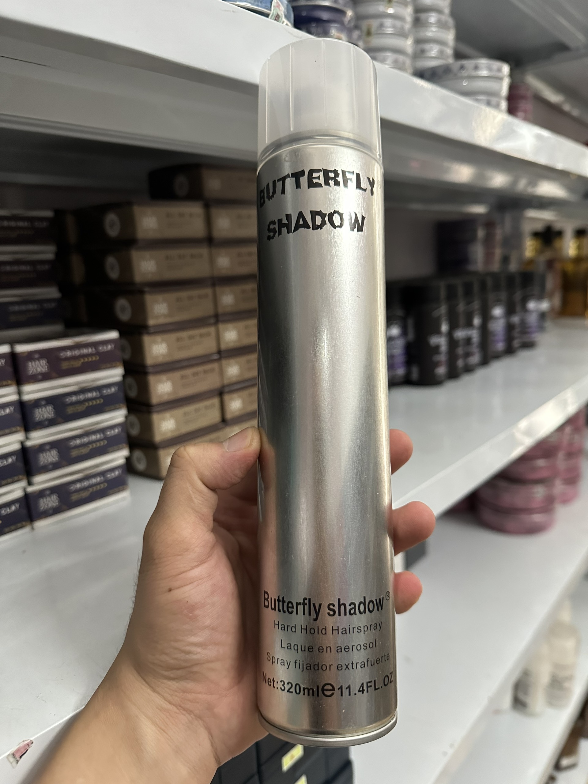Gôm Xịt Tóc nam-nữ Butterfly Shadow 150ml-320ml-600ml