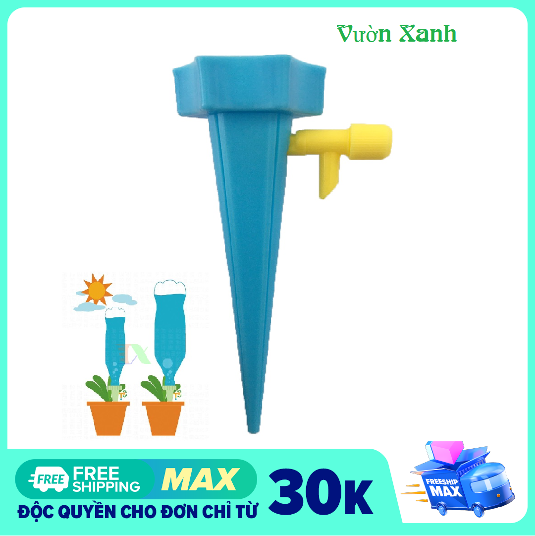 Set 10 Rod plug adjustable drip irrigation fitting bottle Coca, Pepsi, fanta head automatic plant watering Rod automatic watering micro irrigation for potted plants