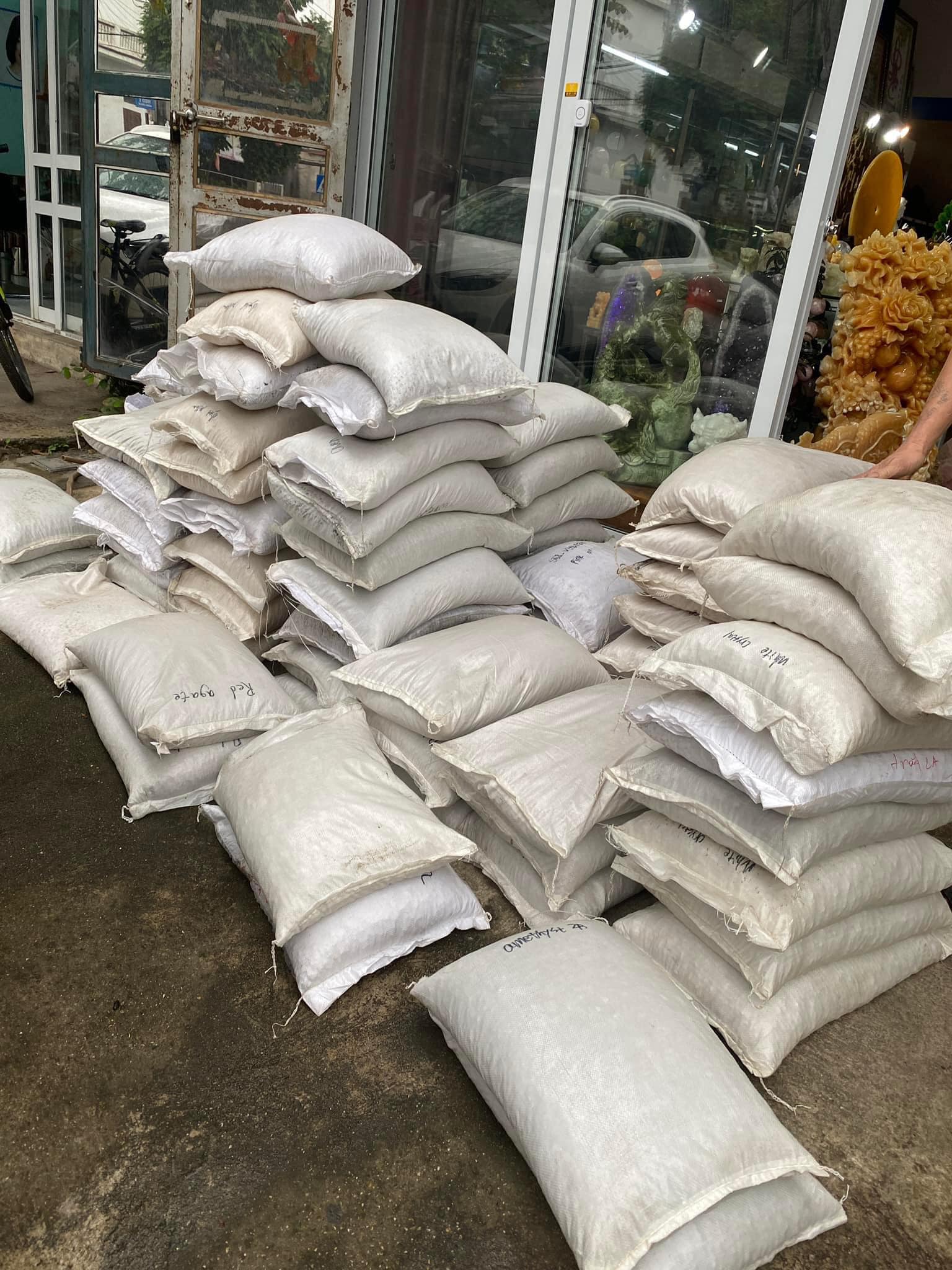 1kg Đá Thạch Anh Tím Vụn Tự Nhiên 100%