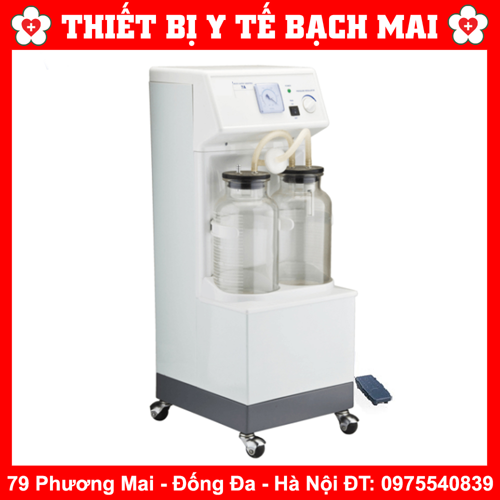 Máy Hút Dịch 2 Bình Yuwell 7A-23B [40L/phut]
