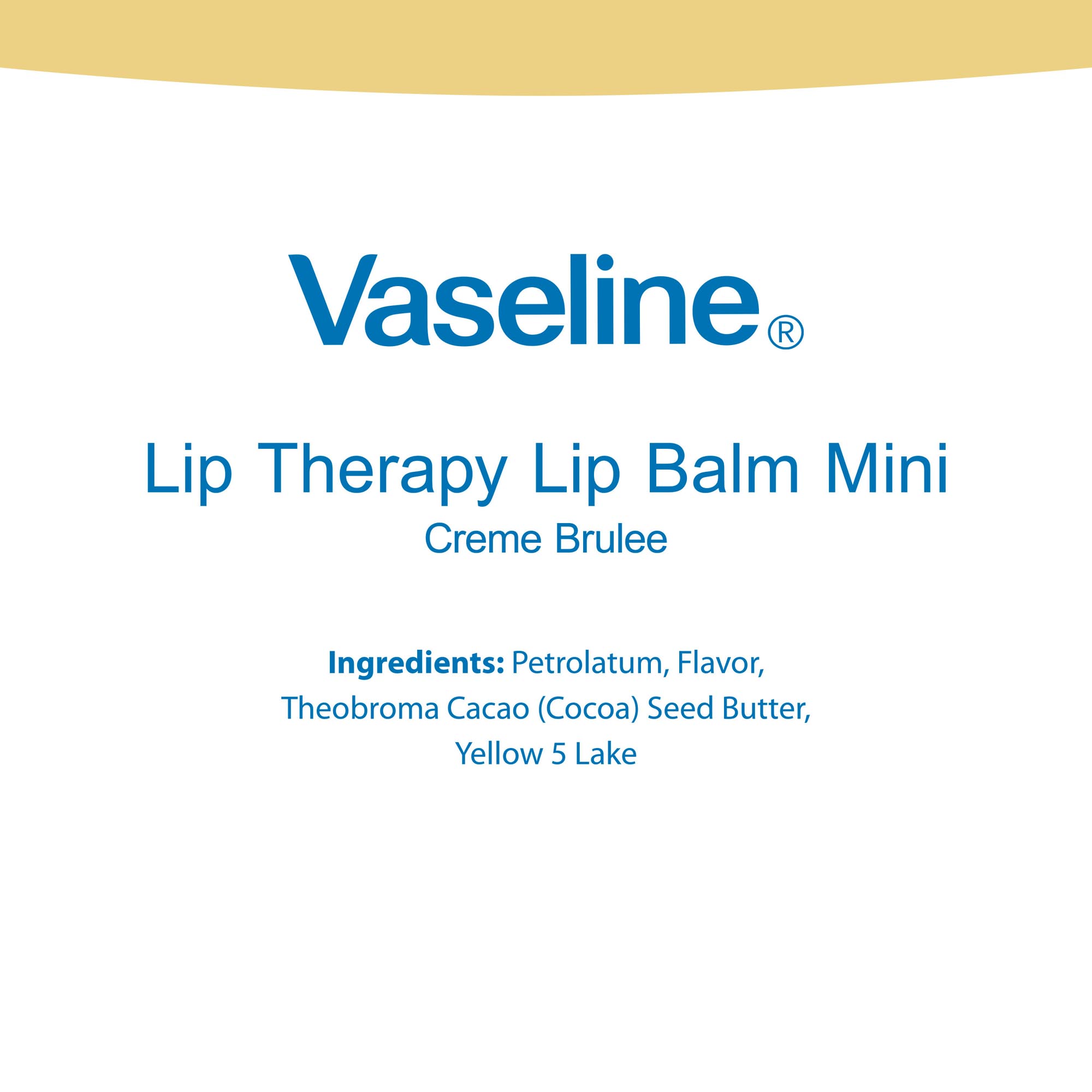 Sáp dưỡng môi Vaseline Lip Therapy – Creme Brulee (7g)