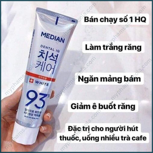 Kem đánh răng Median 93% Hàn Quốc-Hàng Xách Tay Nét Việt