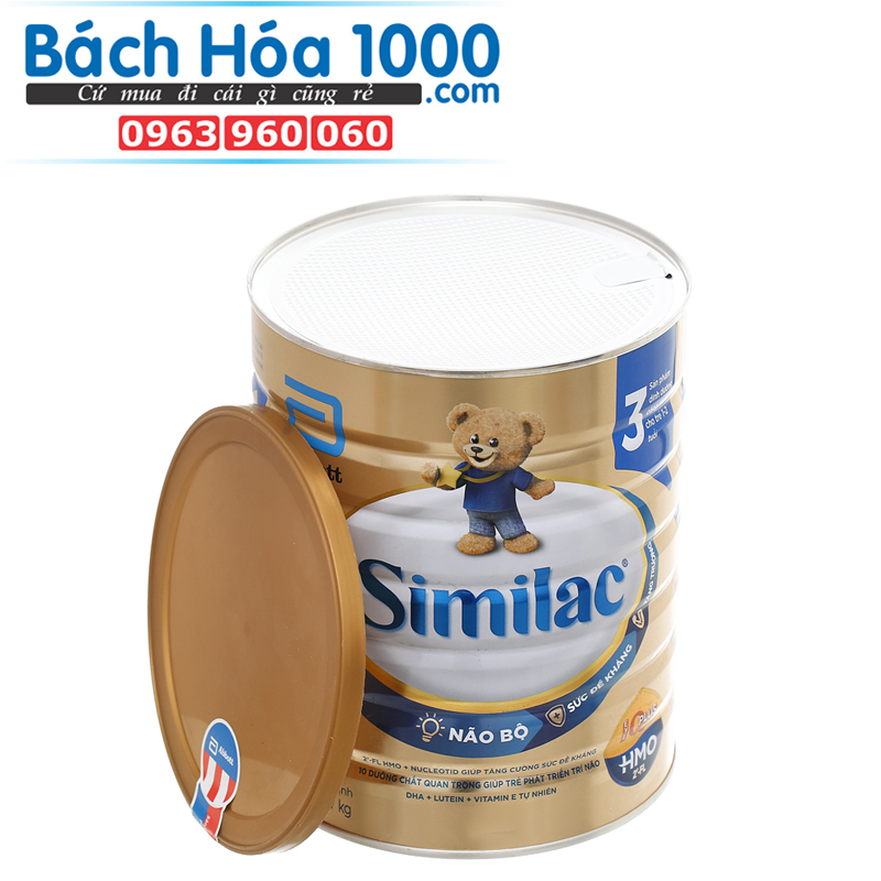 Sữa bột Abbot similac 1,2,3,4 lon 900g