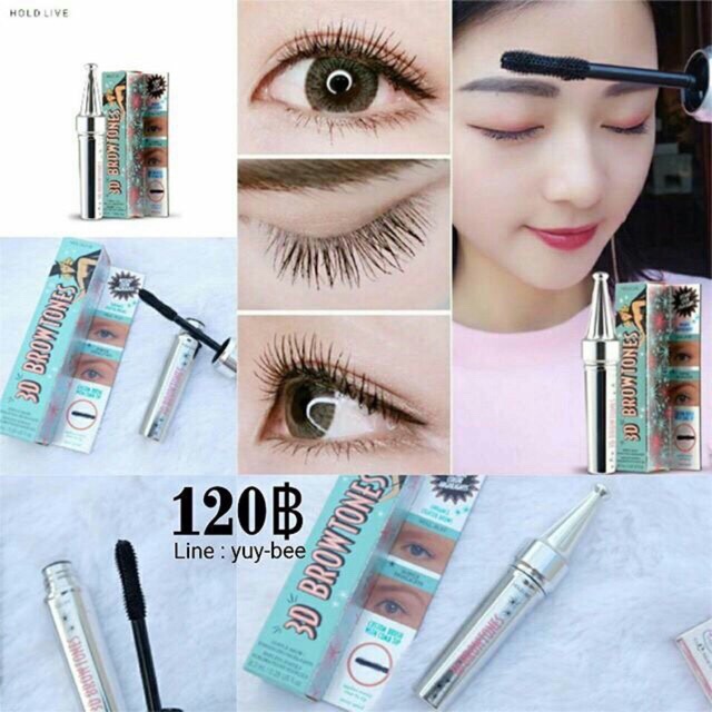 MASCARA 3D Brow Tones holdlive THÁI LAN SIÊU DÀI & DÀY MI