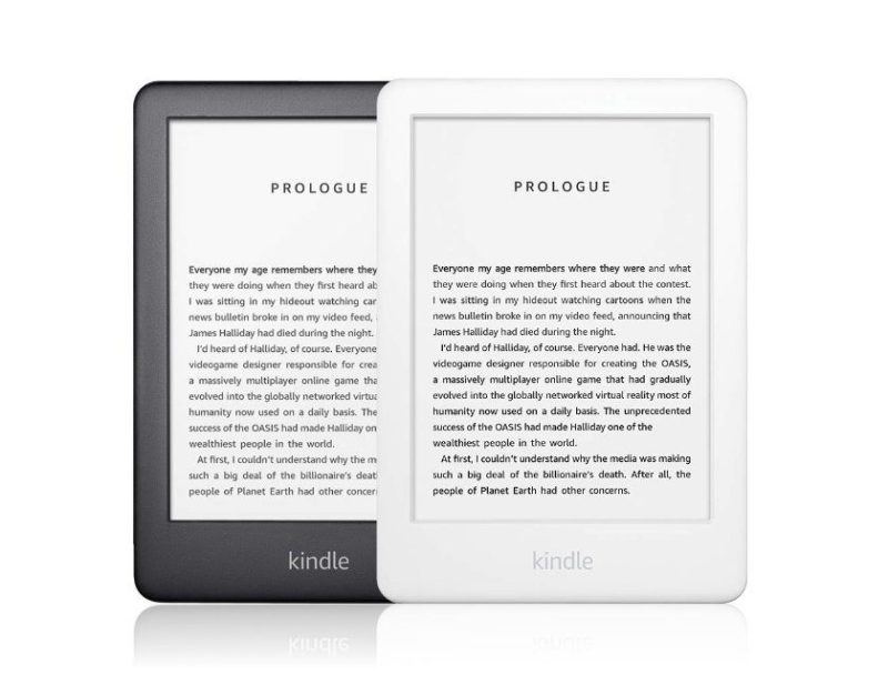 Máy đọc sách Kindle basic 10th (all-new-kindle) hàng new màn hình cảm ứng điện dung E Ink Carta HD 6 inch, độ phân giải 1430 × 1080 cực sắc nét