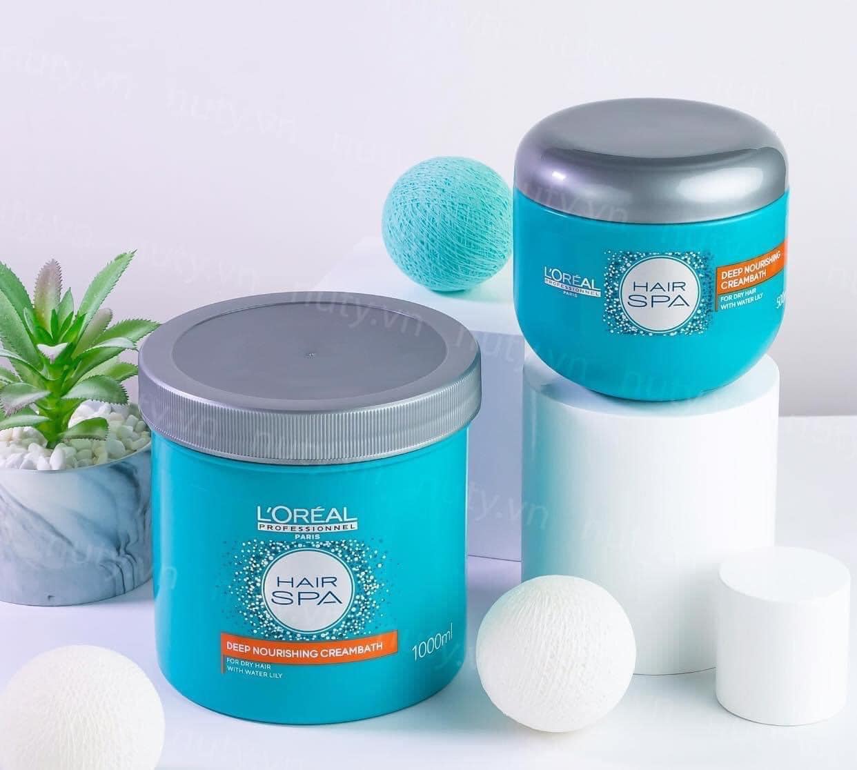 KEM Ủ TÓC LOREAL Hair Spa 500ml Phục hồi tóc hư tổn
