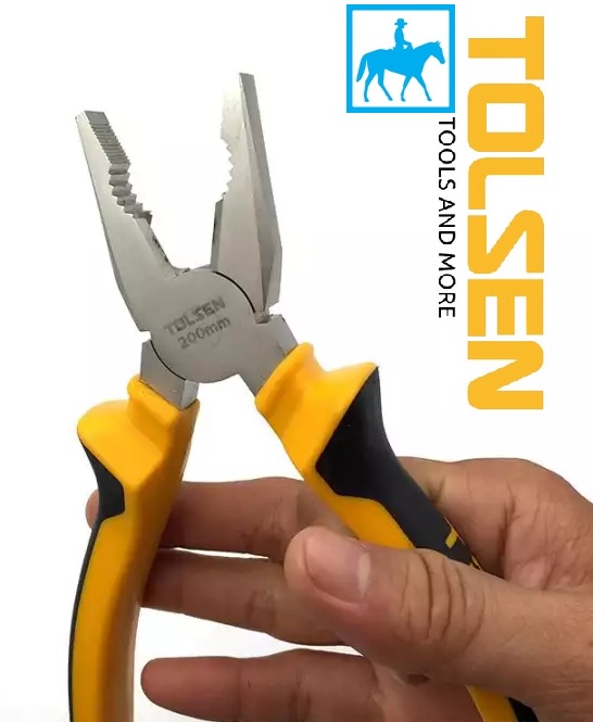 Kềm răng kìm điện 200mm 8inch TOLSEN 10002