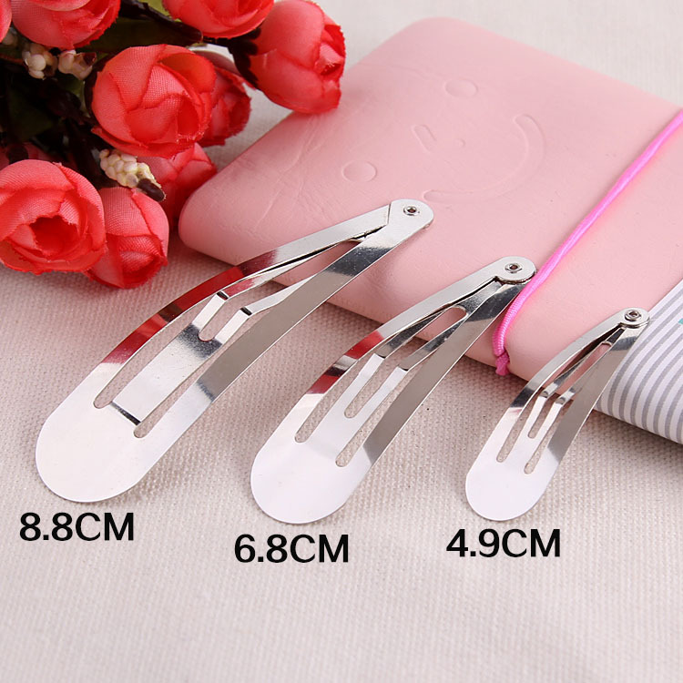 Phôi kẹp tóc hình giọt nước - Túi 5 cái (Phụ kiện kẹp tóc)
