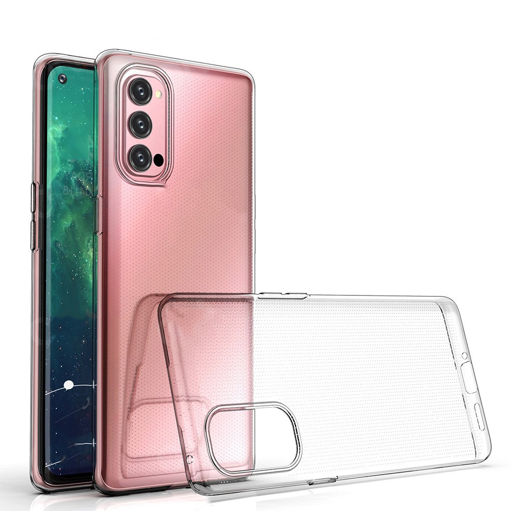 Ốp Oppo Reno 4 dẻo trong suốt (Loại đẹp)