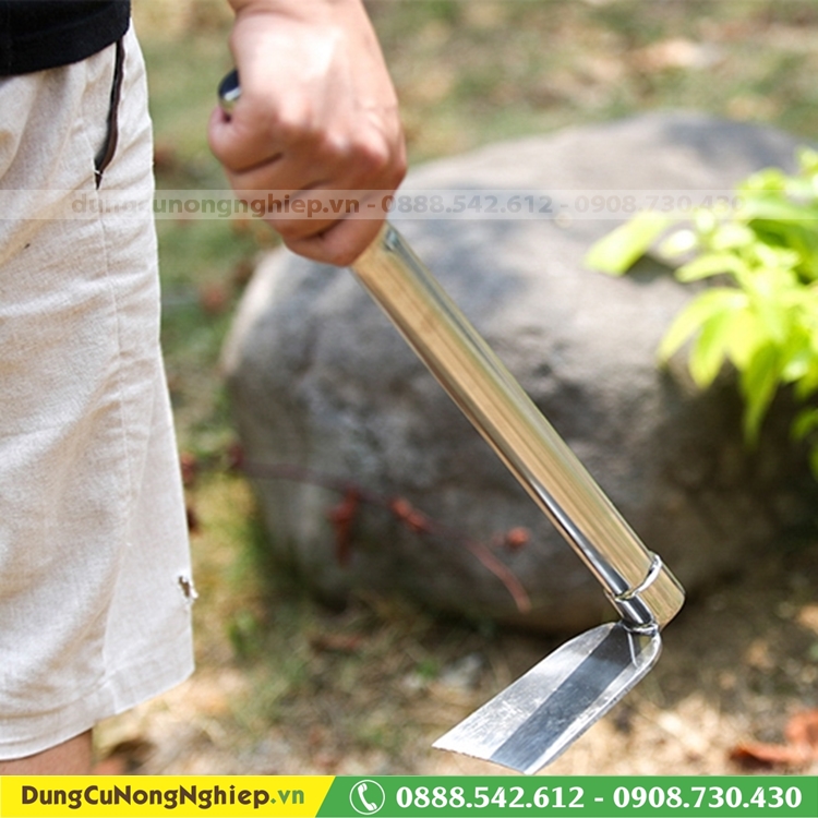 Cuốc cầm tay inox 39cm