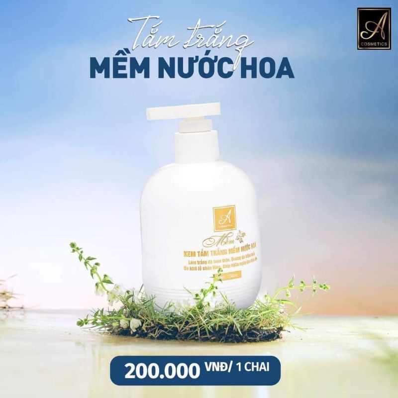 kem Tắm Trắng Mềm Nước Hoa Acosmetics