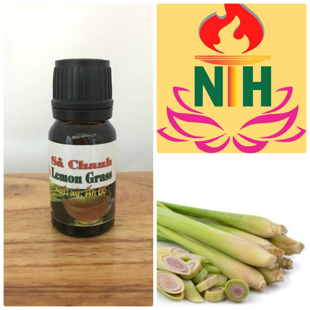 COMBO 4  CHAI SẢ CHANH TINH DẦU XÔNG PHÒNG 10ML
