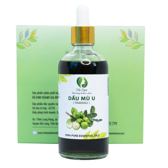 Dầu Mù Xanh nguyên chất 100ml Nu Care