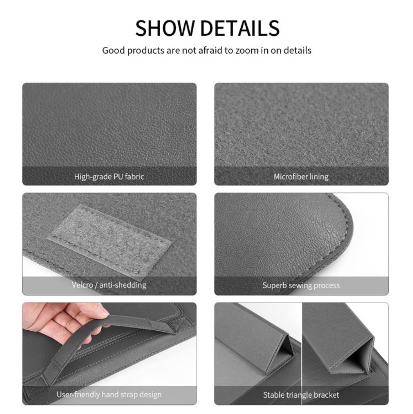 PKTL Bao da đa năng Laptop Sleeve (Đen)
