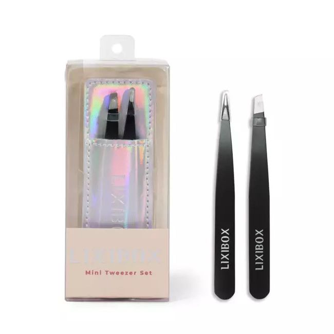 Bộ 2 Nhíp Lixibox Mini Tweezer Set