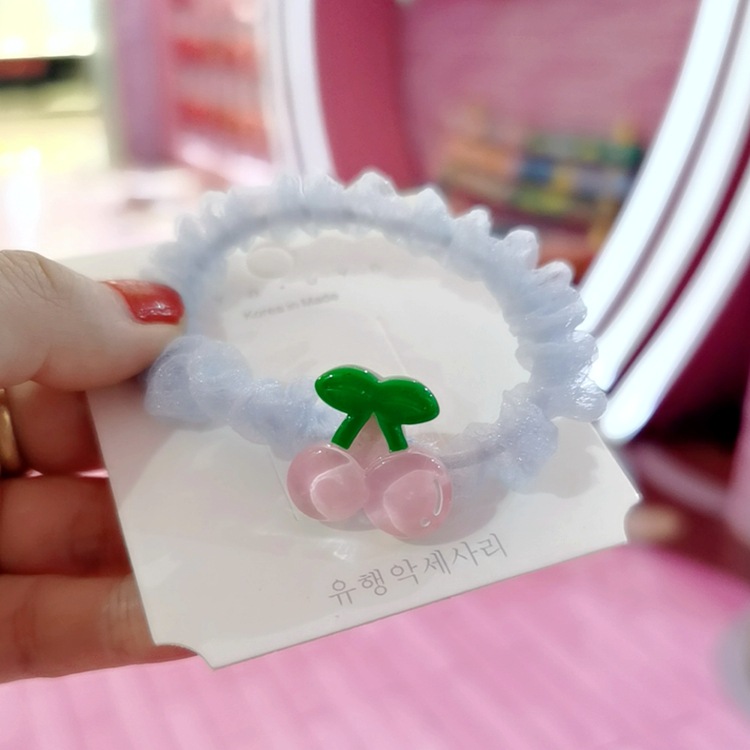 Dây Cột Tóc Scrunchies Hình Trái Cây Phong Cách Hàn Quốc Dễ Thương - BEYOU