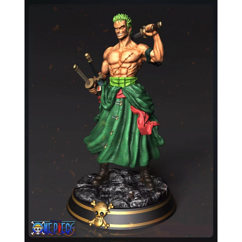 File in 3D RORONOA ZORO ONE PIECE - Manga