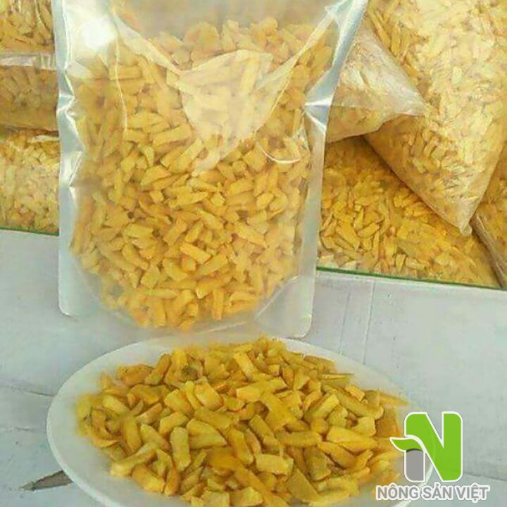 500gr Khoai Lang Vàng Sấy Giòn Loại 1 (vụn)