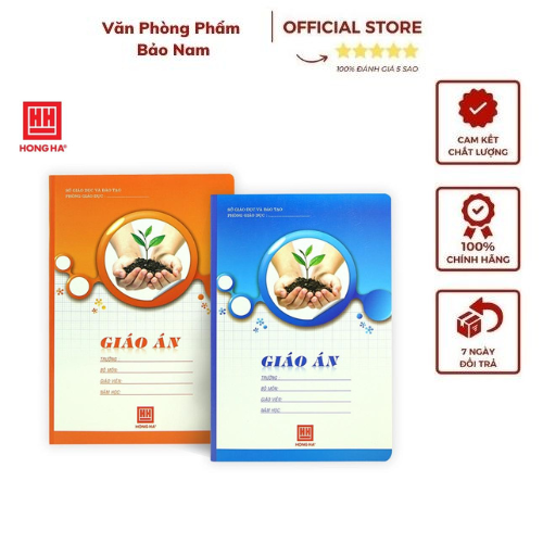 Sổ giáo án hồng hà a4 200 trang