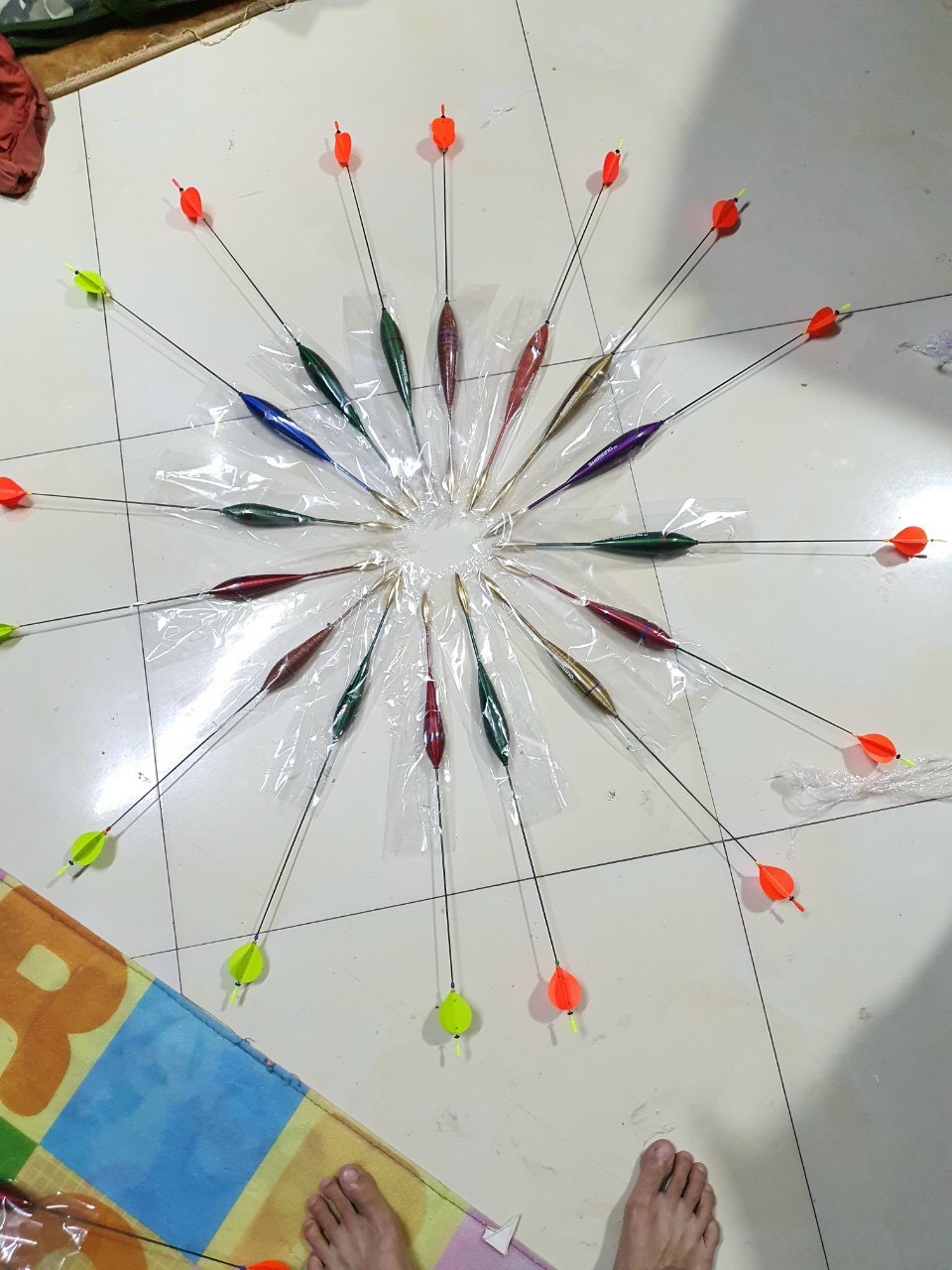 phao câu lục 2 ngọn ngày đêm