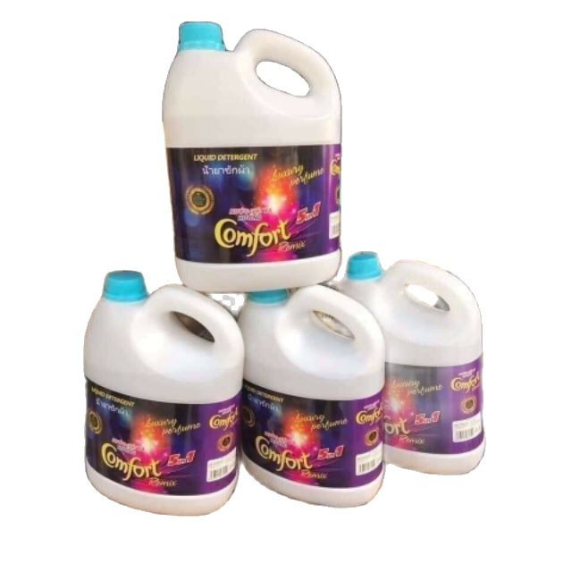 NƯỚC GIẶT xả comfor Remix 5 in 1, Cực Thơm Lâu, Giữ Mùi Cực Tốt, Can 3,6L