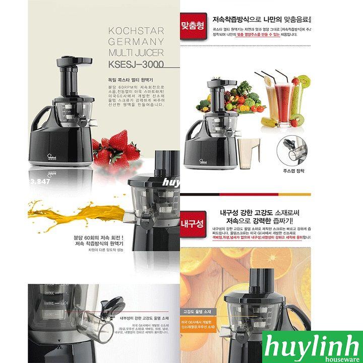 [HCM][Trả góp 0%]Máy ép chậm Hàn Quốc Kochstar KSESJ-3000