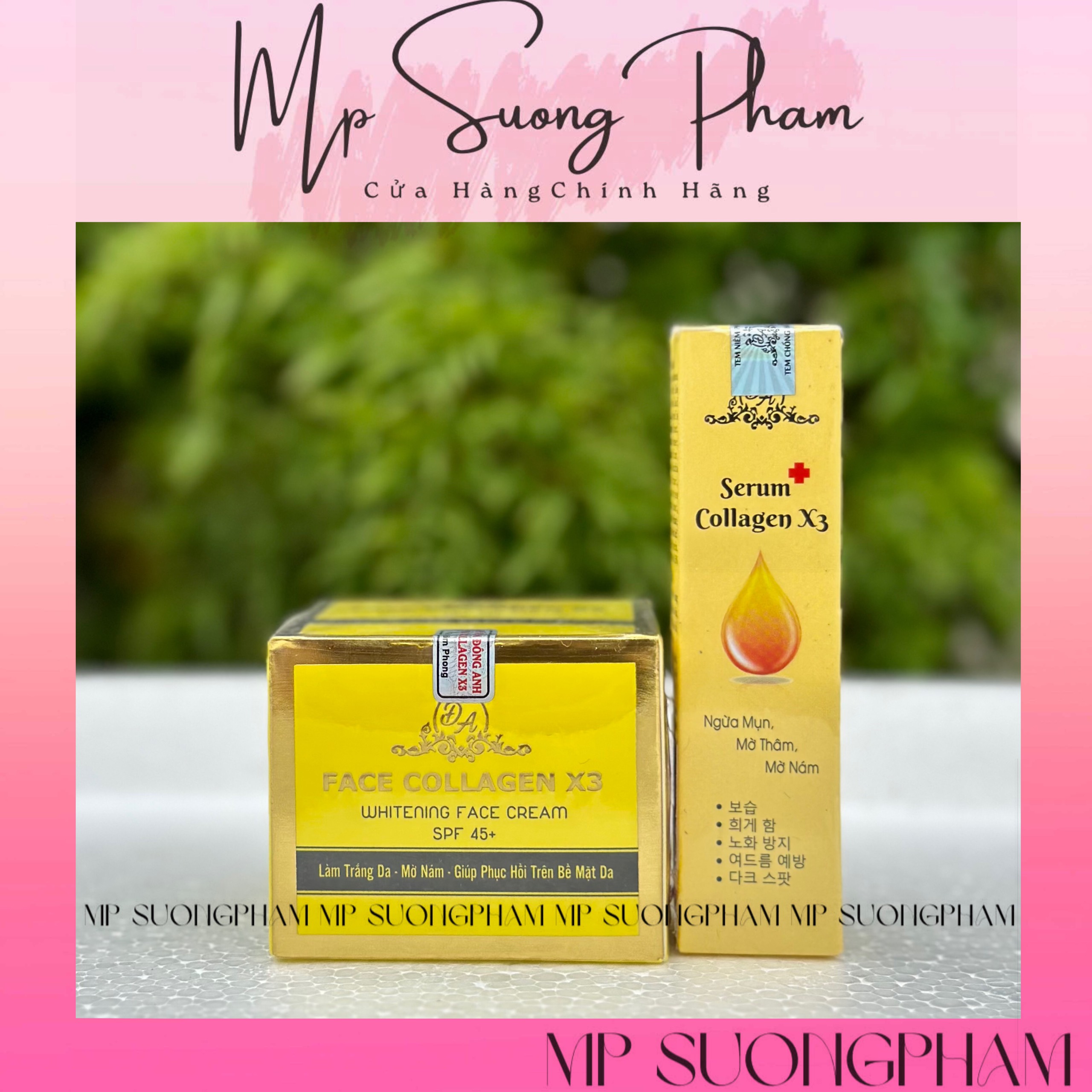 COMBO DƯỠNG DA KEM FACE BAN ĐÊM & SERUM ĐÔNG TRÙNG HẠ THẢO MP ĐÔNG ANH