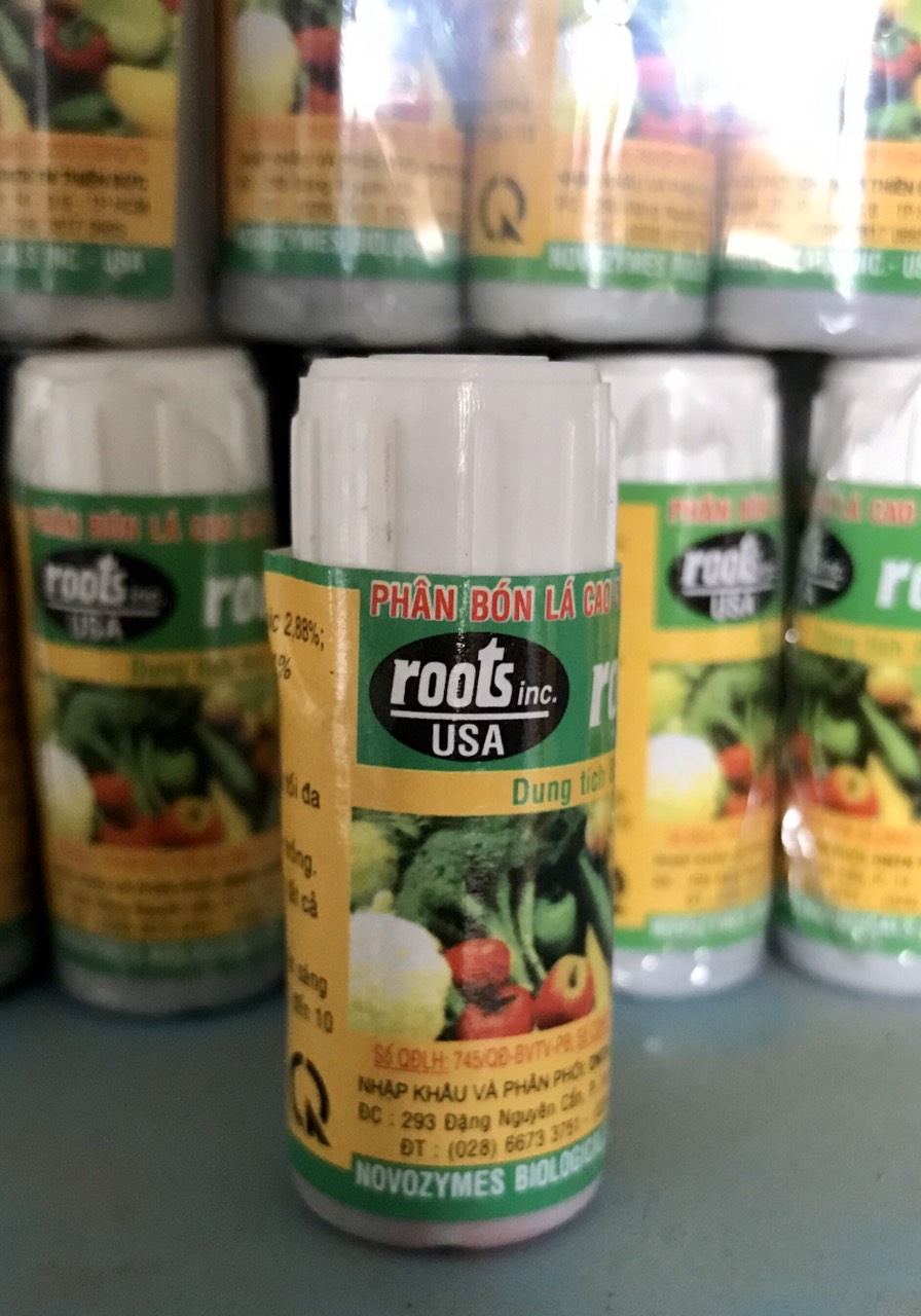 10 Ống phân bón lá cao cấp Hoa Kỳ- Roots 2 - 8ml