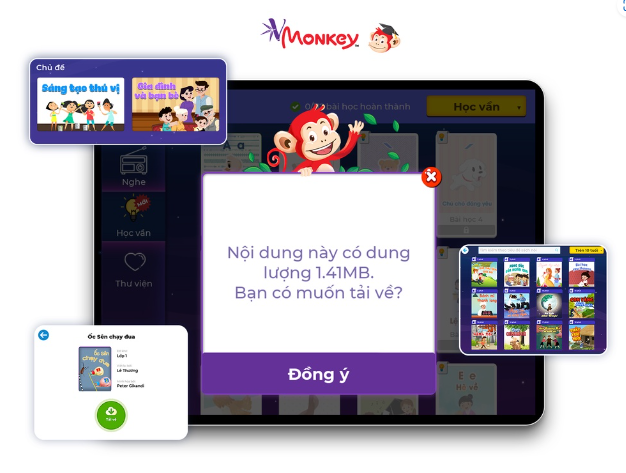 Vmonkey (Trọn đời, 1 năm )- Monkey Tiếng Việt