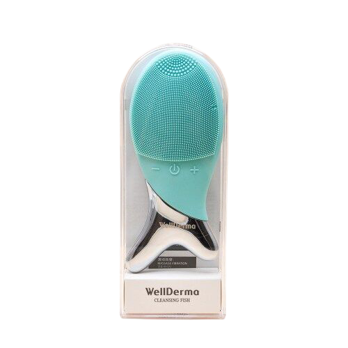 [HCM]Máy rửa mặt massage WellDerma CLEANSING FISH Hàn Quốc