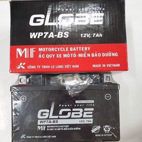 Bình ắc quy GLOBE WP7A-BS 12V-7Ah
