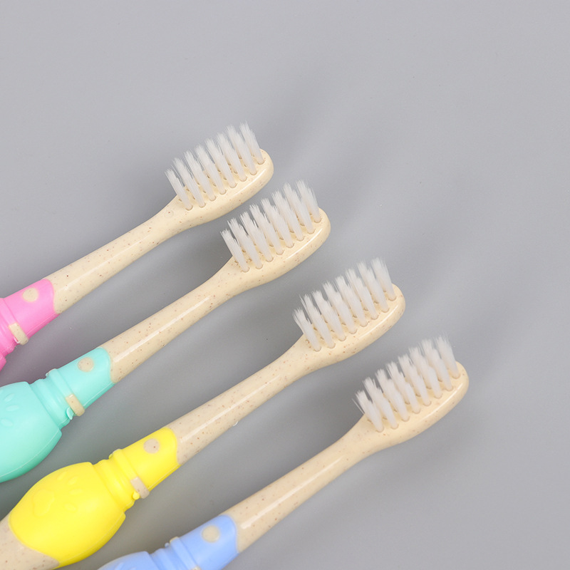 Toothbrush brush for baby shaping gáu-cute rabbit (nhiều màu)-[bàn chải brushing, bàn chải massage, bàn chải brushing điện, bàn chải Automatic toothpaste]