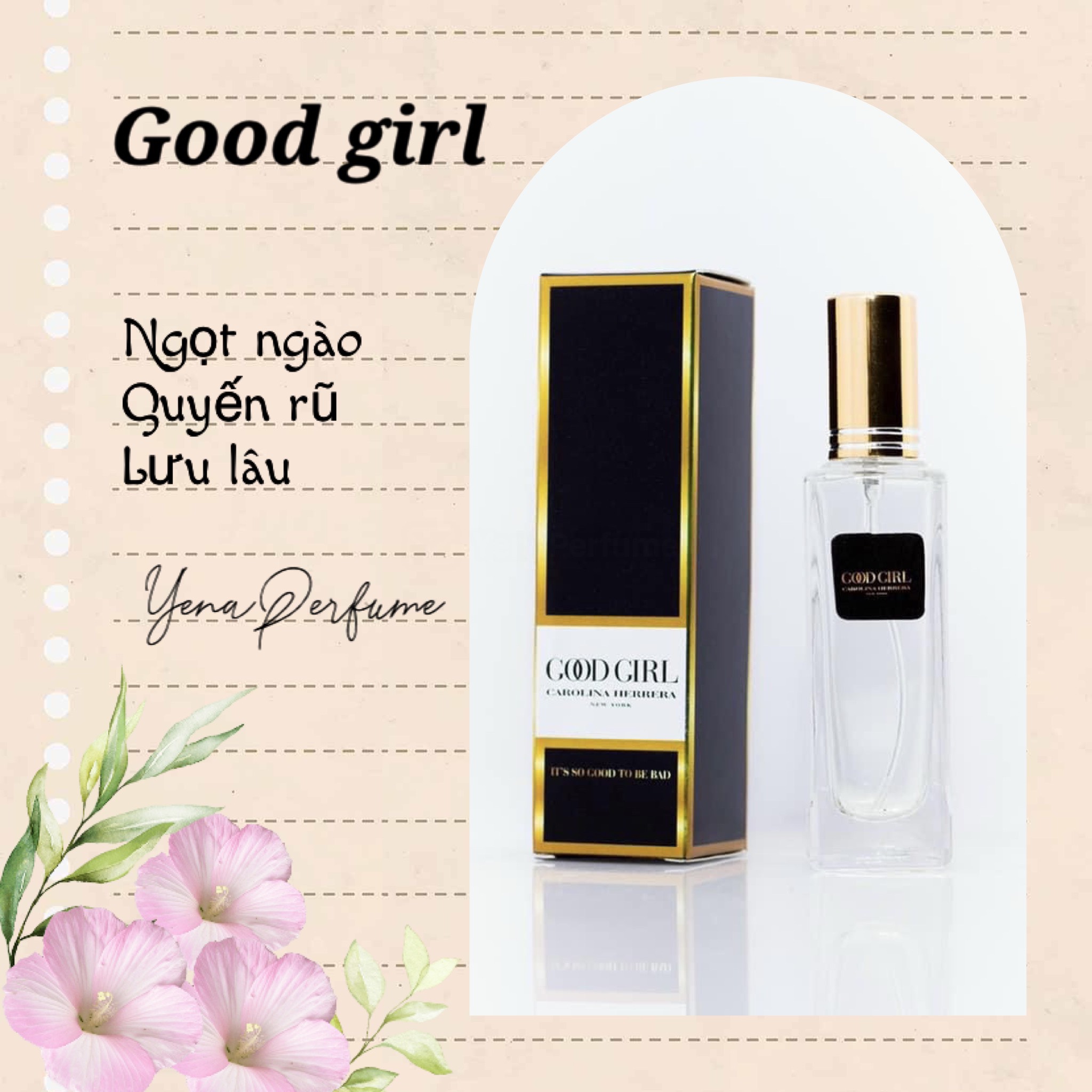 Nước hoa mini nữ Guốc Good Girl 20ml