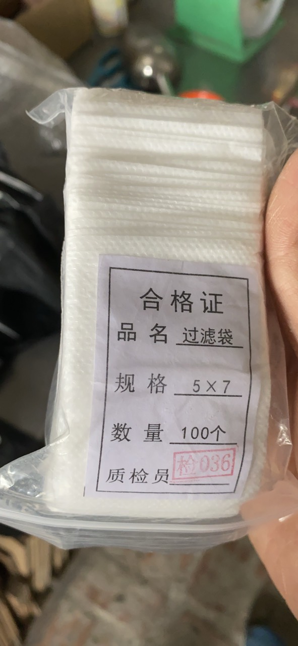 100 túi lọc trà - Túi đựng phân tan chậm (3 kích cỡ)