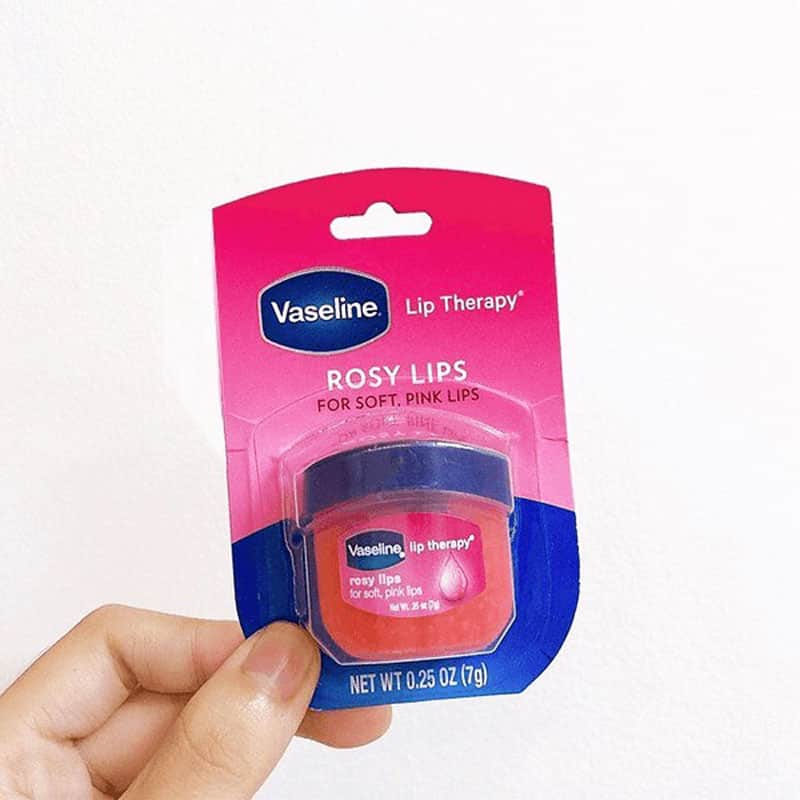 Sáp,Son Dưỡng Môi Vaseline Lip Therapy Rosy Lips 7g