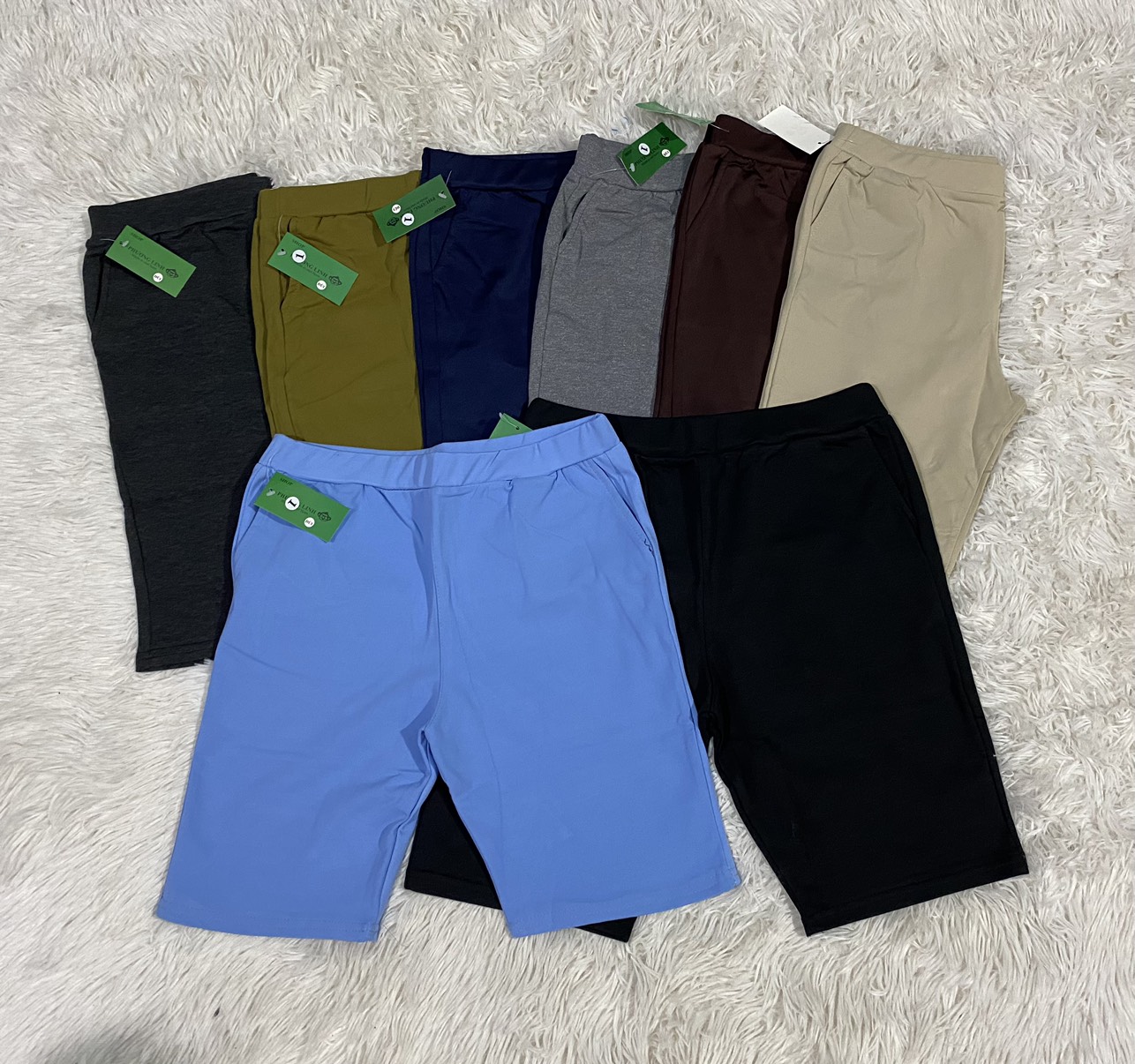 Quần đùi thun ngố nữ - quần ngố nữ giá siêu rẻ - 3 quần 105k