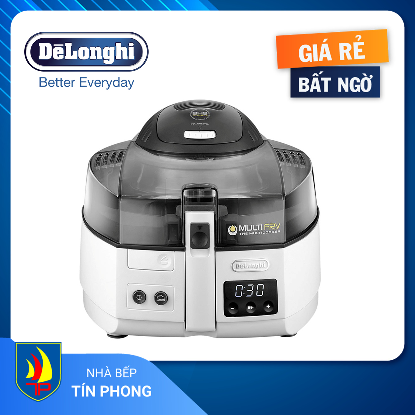 [HCM]NỒI CHIÊN ĐA NĂNG DELONGHI FH1173